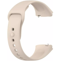 Λουράκι Σιλικόνης Για Xiaomi Redmi Watch 3 Active Beige