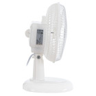 ADLER DESK FAN 15CM 15W~30W WHITE