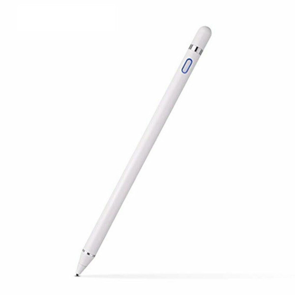 Wolulu AS-51422 Rechargeable Universal Stylus Pen With Switch Button - Γραφίδα Αφής Λευκό