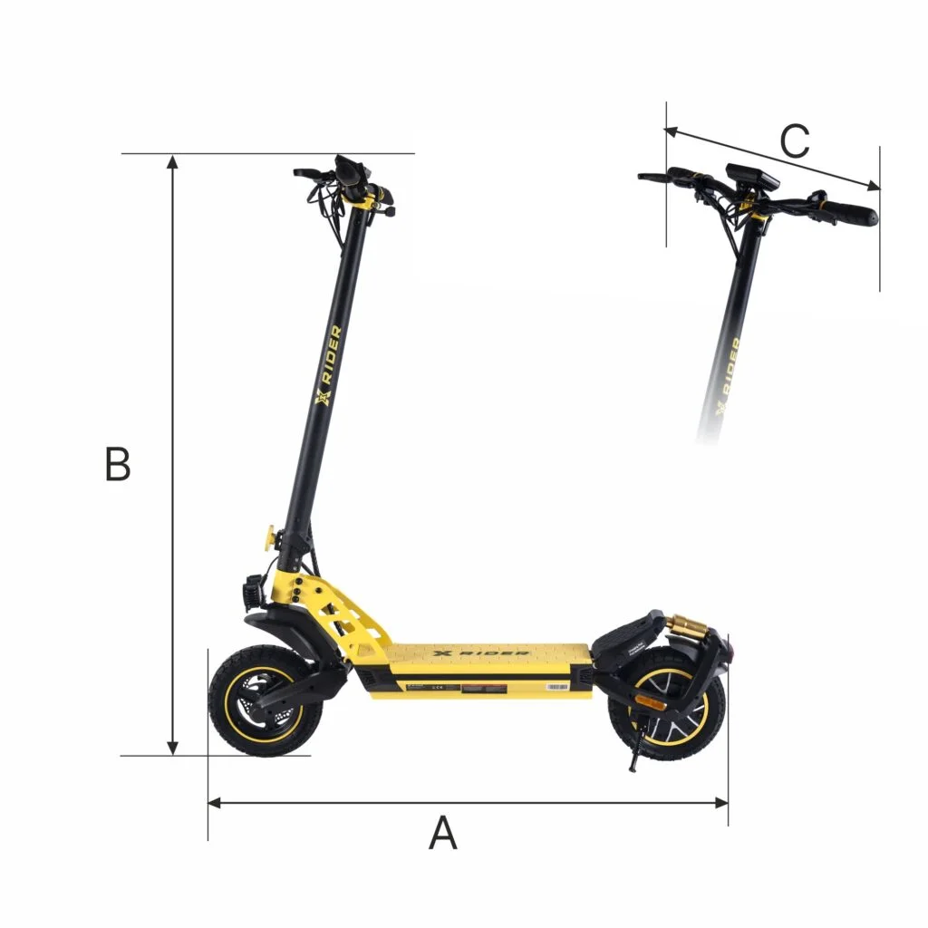 MANTA XRIDER BT E-SCOOTER 10' 18.2AH 800W